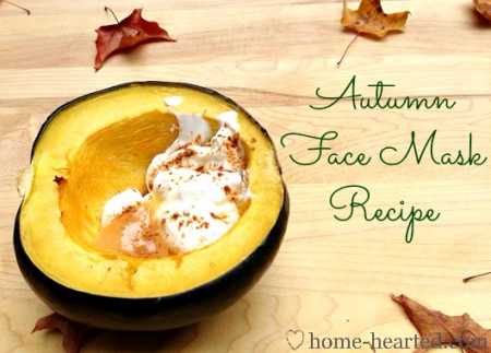 Autumn Face Mask Recipe