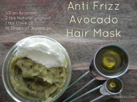 hair-avocado-oil-mask-anti-frizz-straightener