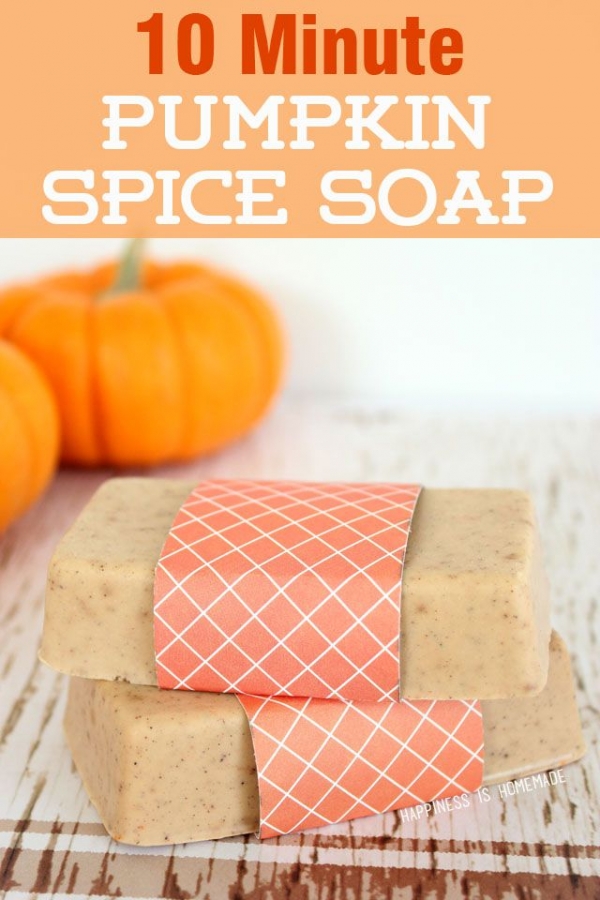 pumpkin-spice -soap