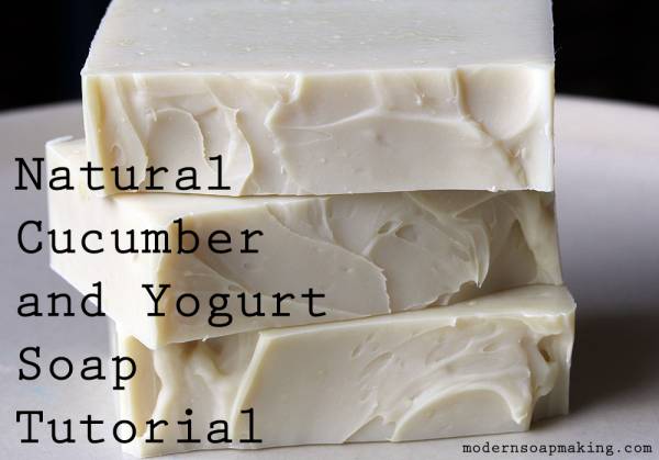 Natural-Cucumber-and-Yogurt-Soap-Tutorial