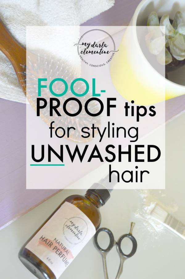 tips-for-styling-unwashed-hair