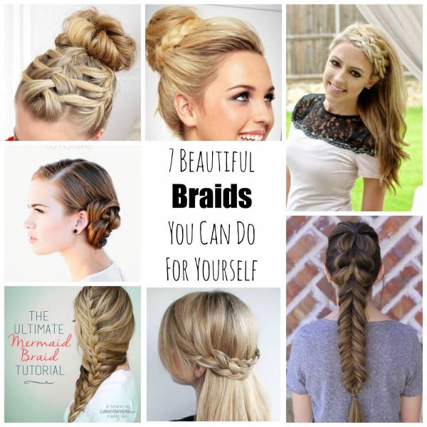 7 Beautiful Braids You Can Do For Yourself - Bath and Body (600 x 600 Pixel)