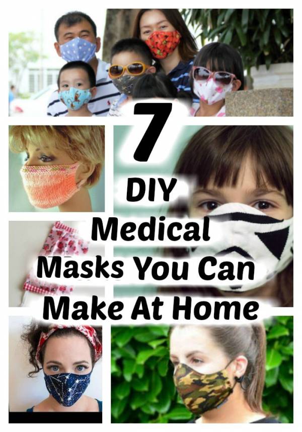 7 Masks You Can Make At Home To Help Avoid Flu And Viruses Craft