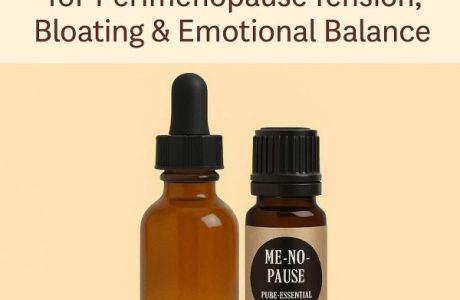 How to Make a Natural Hormone Balancing Massage Oil for Perimenopause Tension and Bloating